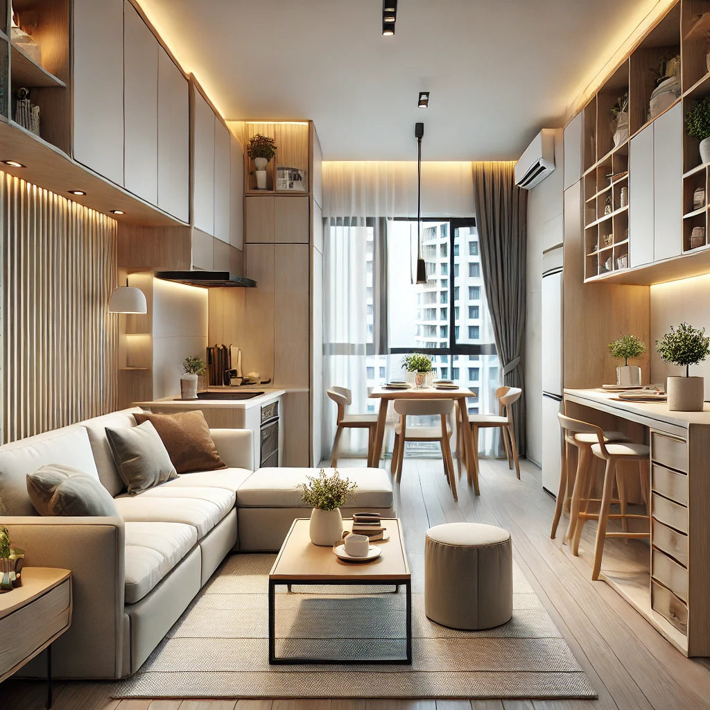 2 Room BTO Renovation Tips - Maximize Space with Smart Furniture Ideas ...