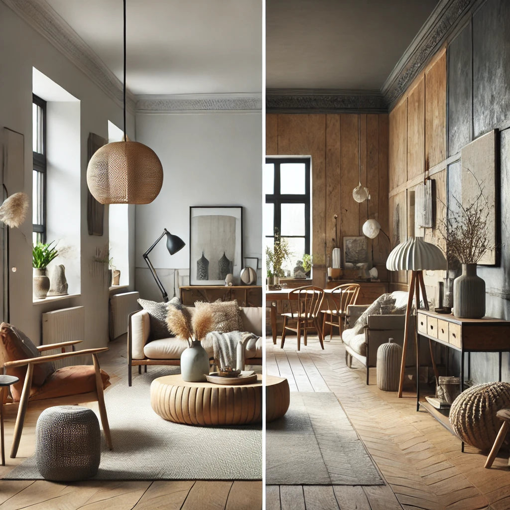 Design Rustic Scandinavian Flooring Interior