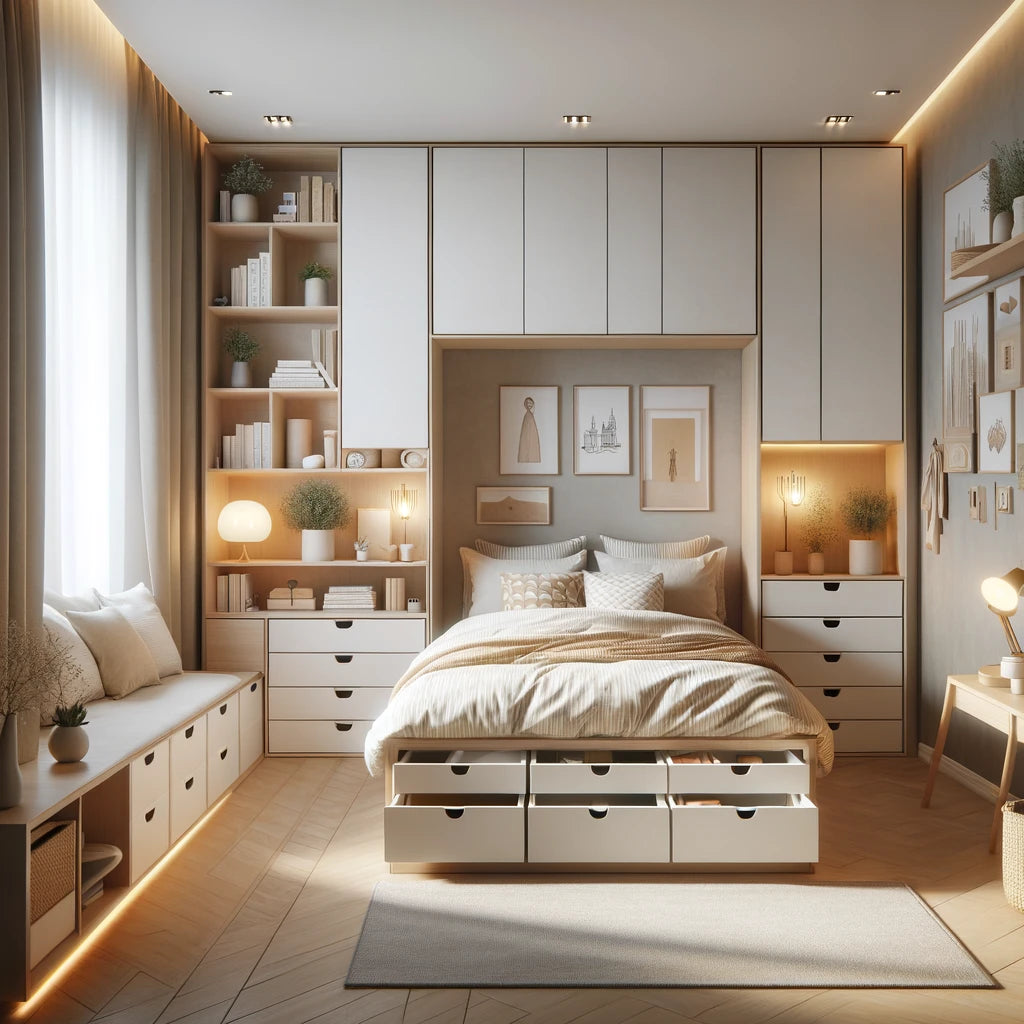 Compact Bedroom Furniture - Compact City Bedroom Furniture Ideas