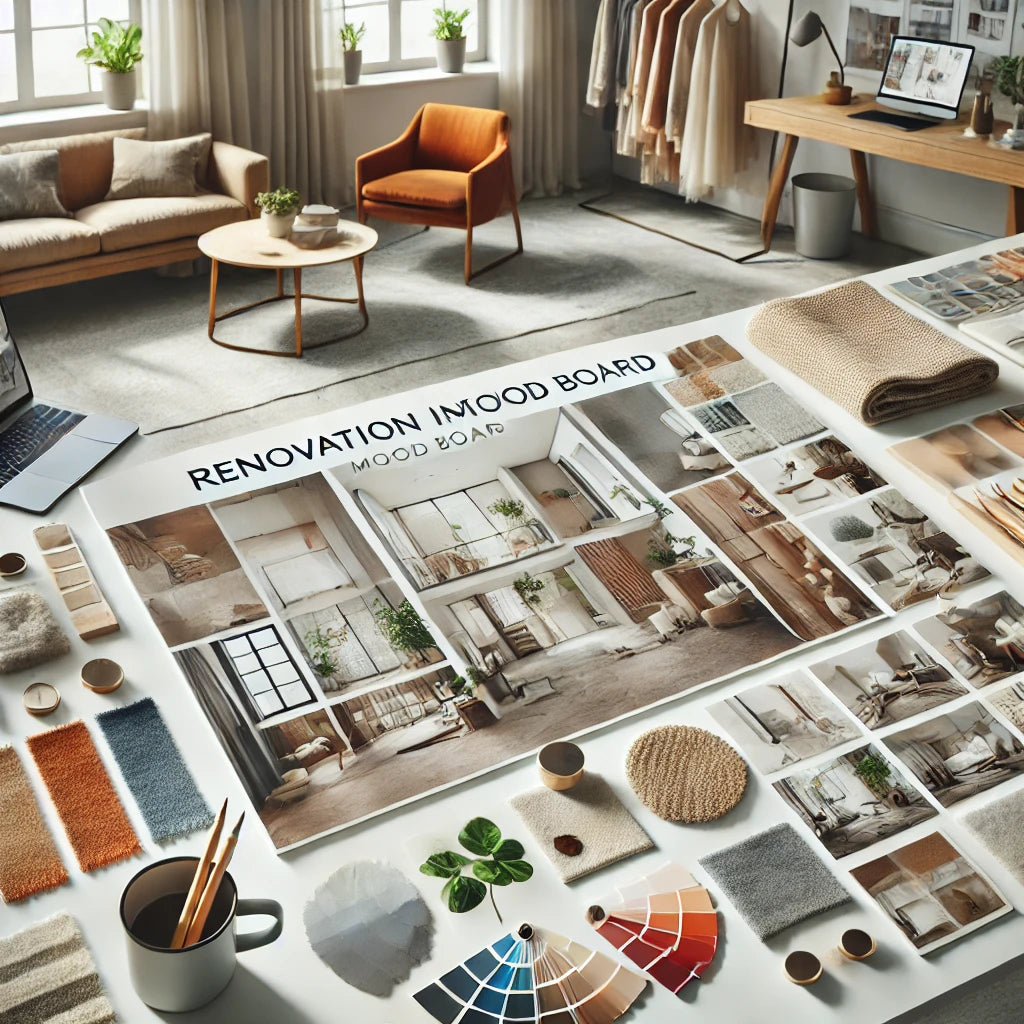 Curated visual reference: Apartment Renovation For Improved Mood Reference: Renovation Mood Boards Guide