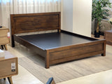 [CLEARANCE] Clarke Wood Bed Frame, Queen