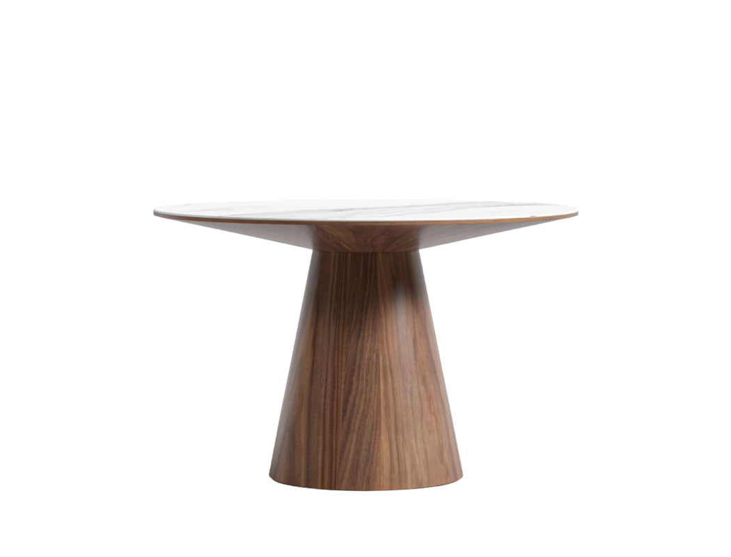 Aspen Round Dining Table, Sintered Stone (120cm)