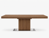 Camden Extendable Wood Dining Table (180cm - 240cm), American Black Walnut
