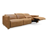 Dallas (Max) 3 Seater Recliner Leather Sofa (Premium)