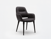 Enzo Dining Chair, Midnight Brown