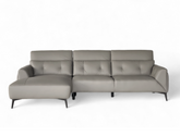 Gemma (Standard) Left Facing L-Shape Leather Sofa