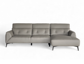 Gemma (Standard) Right Facing L-Shape Leather Sofa