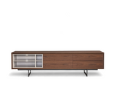 Janson Wood TV Console, American Walnut