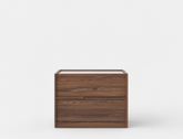 Juliana Bedside Table, American Walnut, Set of 2