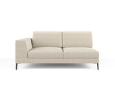 Liam (Duo) Left Facing 2 Seater Sofa, Bottega White