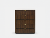 Lincoln Wood 5-Drawer Dresser