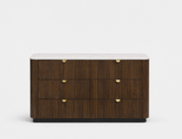 Lincoln Wood 6-Drawer Dresser