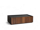 [CLEARANCE] Luisa Wood Coffee Table (with Storage)