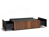 [CLEARANCE] Luisa Wood Coffee Table (with Storage)