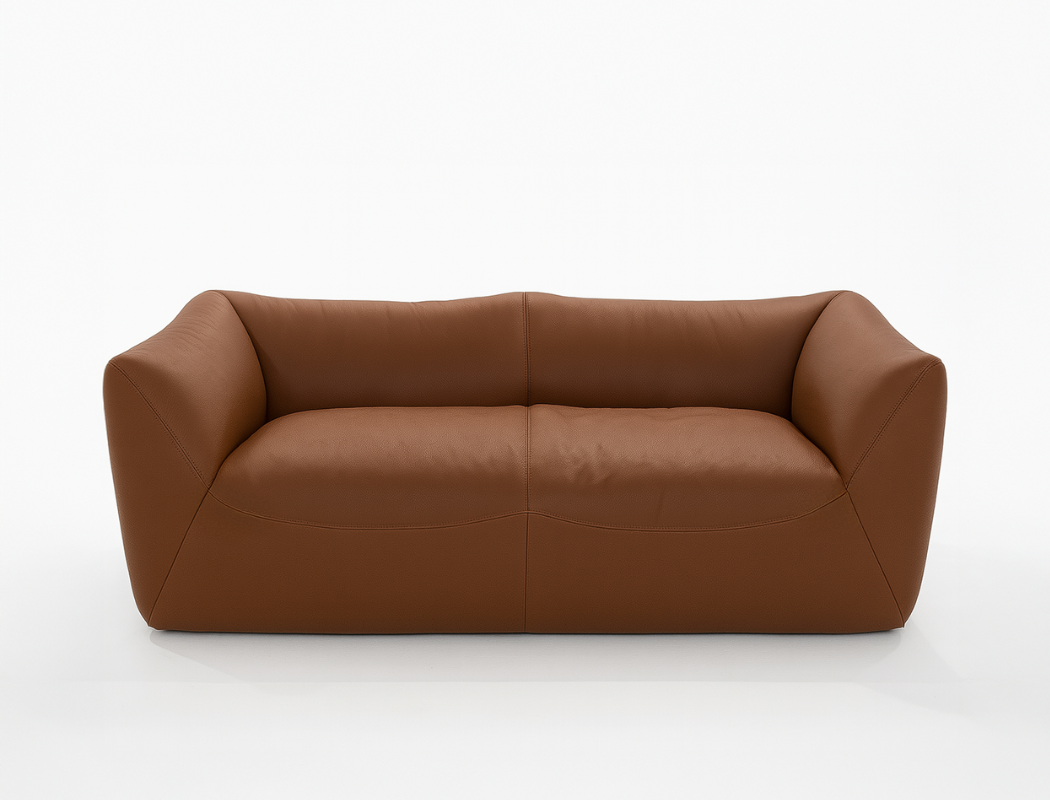 Nuvola 3 Seater Leather Sofa