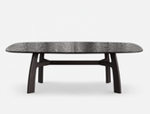 Ondula Glass Dining Table (210cm)