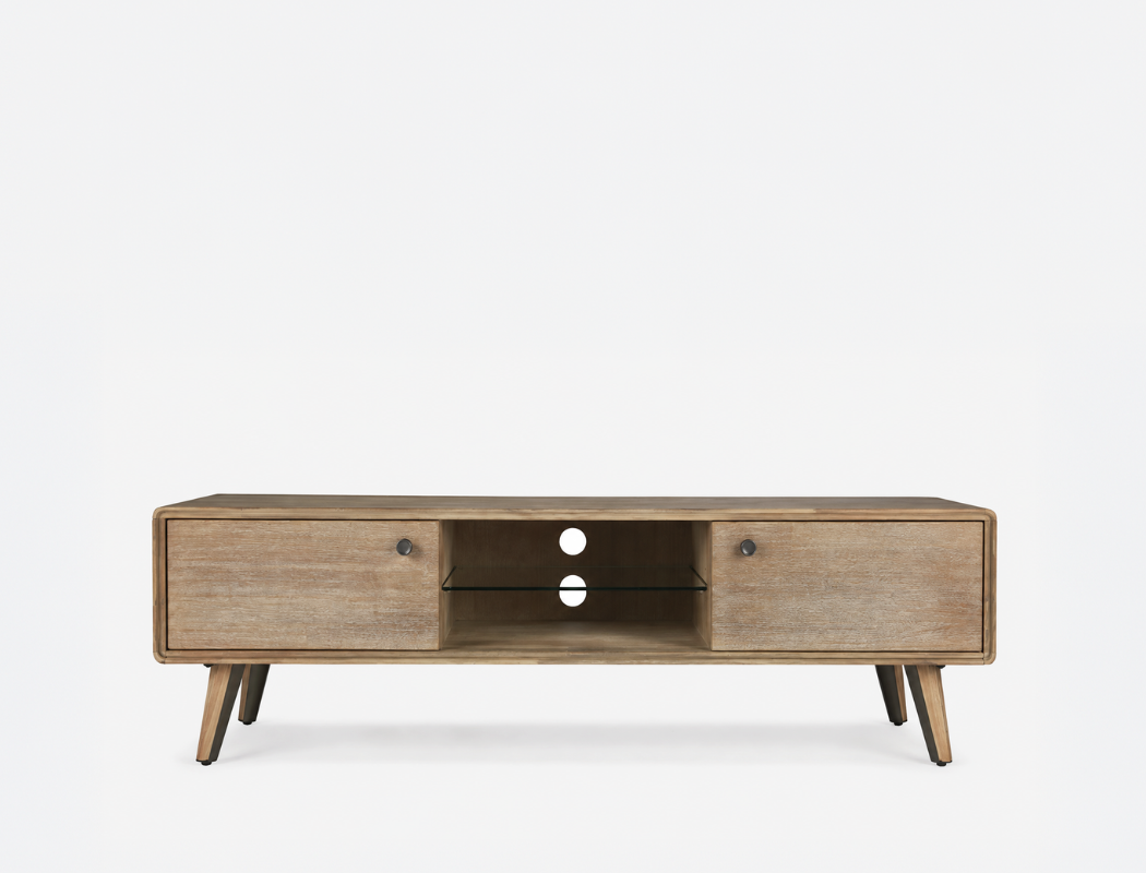 Roxanne Wood TV Console (165cm)
