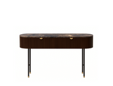 Sloane Console Table, Dark Walnut