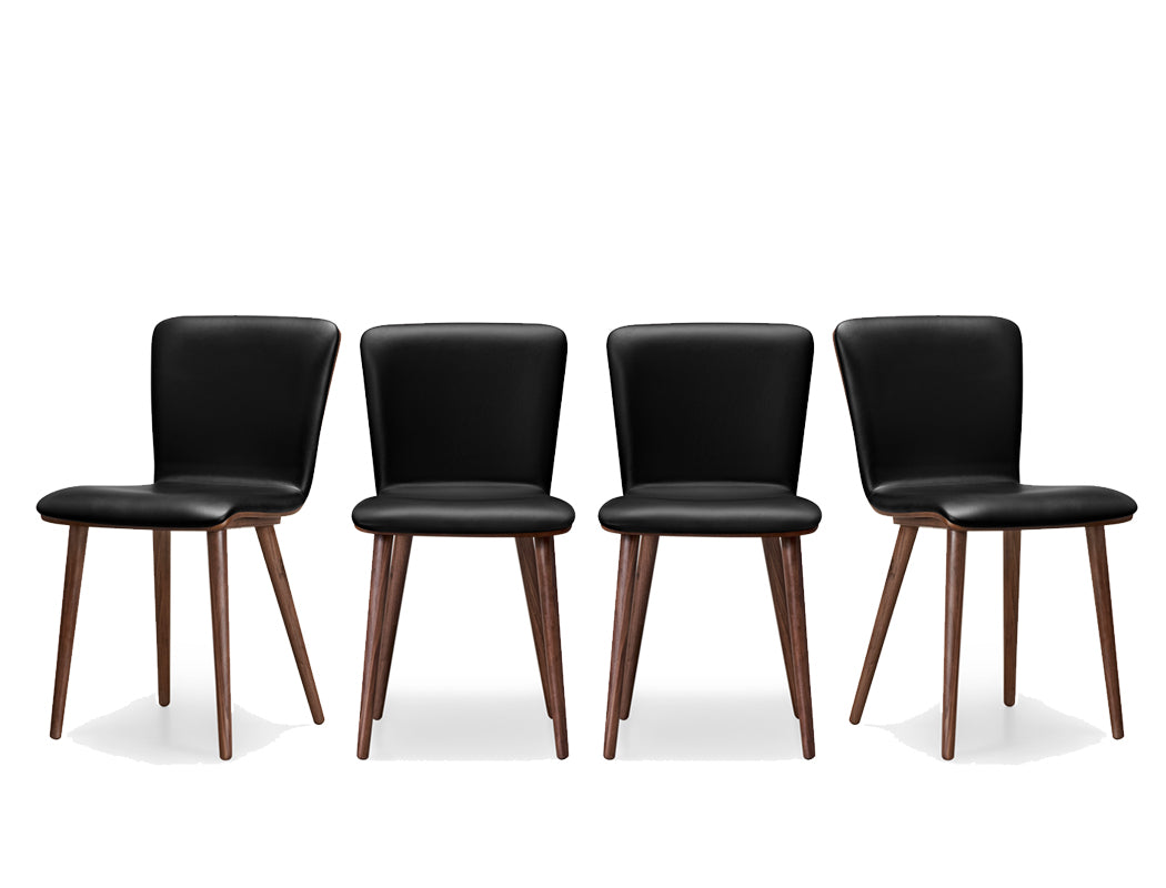 Bo Chair (Top Grain Leather), Set of 4