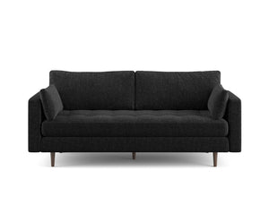 Boston 3 Seater Sofa, Black Granite