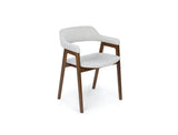 Emery Solid Wood Dining Chair, American Black Walnut