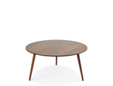 Eva Solid Wood Coffee Table, American Black Walnut