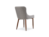[CLEARANCE] Justina Fabric Dining Chair, Light Sand