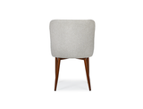 Justina Fabric Dining Chair, White Sand