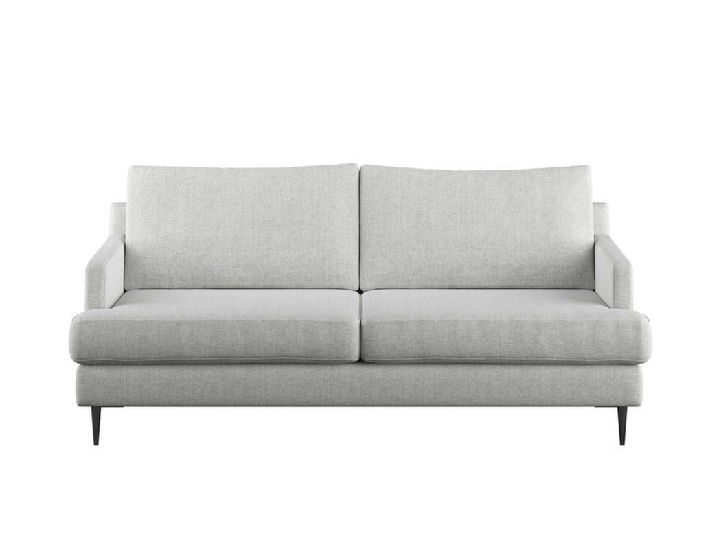 Luna 3 Seater Sofa, Cloud Grey - Water Repellent Fabric