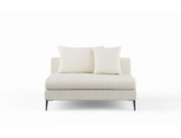 Natalia Armless Fabric Sofa
