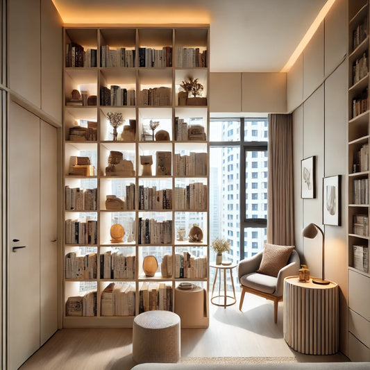 Ideal Bookshelf Sizes for HDB Flats