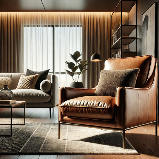 Leather vs Fabric Armchairs: Which is Best for You?