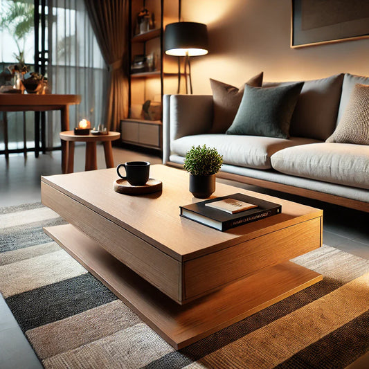 Low Height Coffee Table: Perfect for Compact Singapore Homes