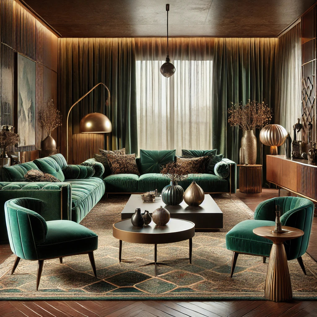 Luxe Living with Mid-Century Magic
