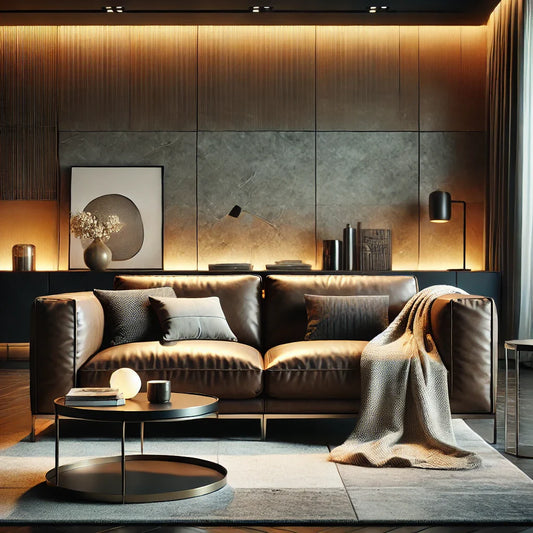 Luxurious 2 Seater Leather Sofas in Singapore You’ll Love