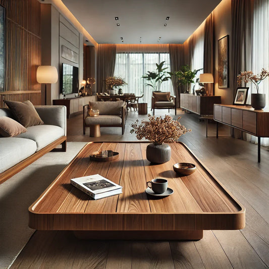Wood Coffee Tables: Elevating Singaporean Home Decor with Timeless Elegance