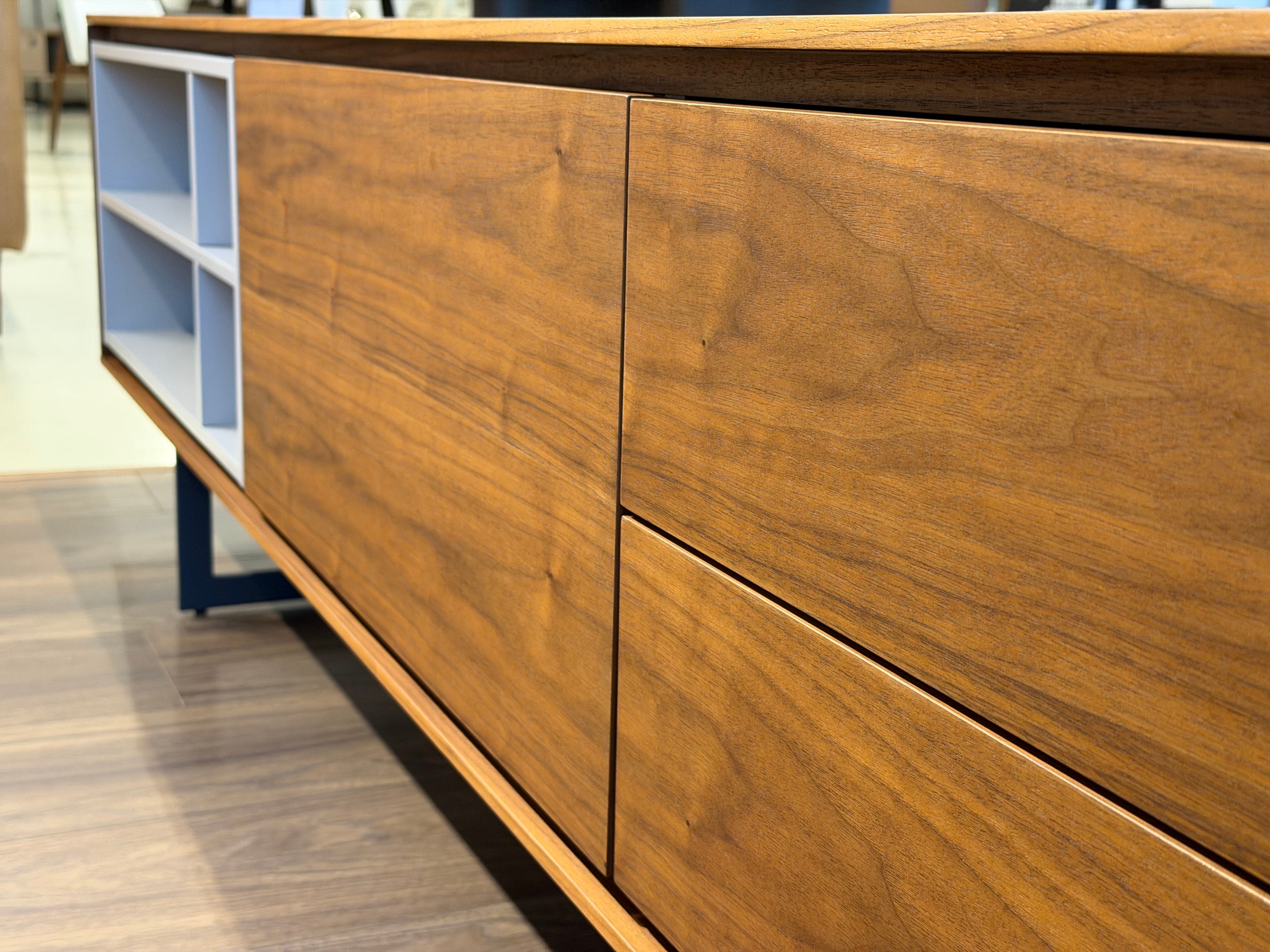 Janson Wood TV Console, American Walnut