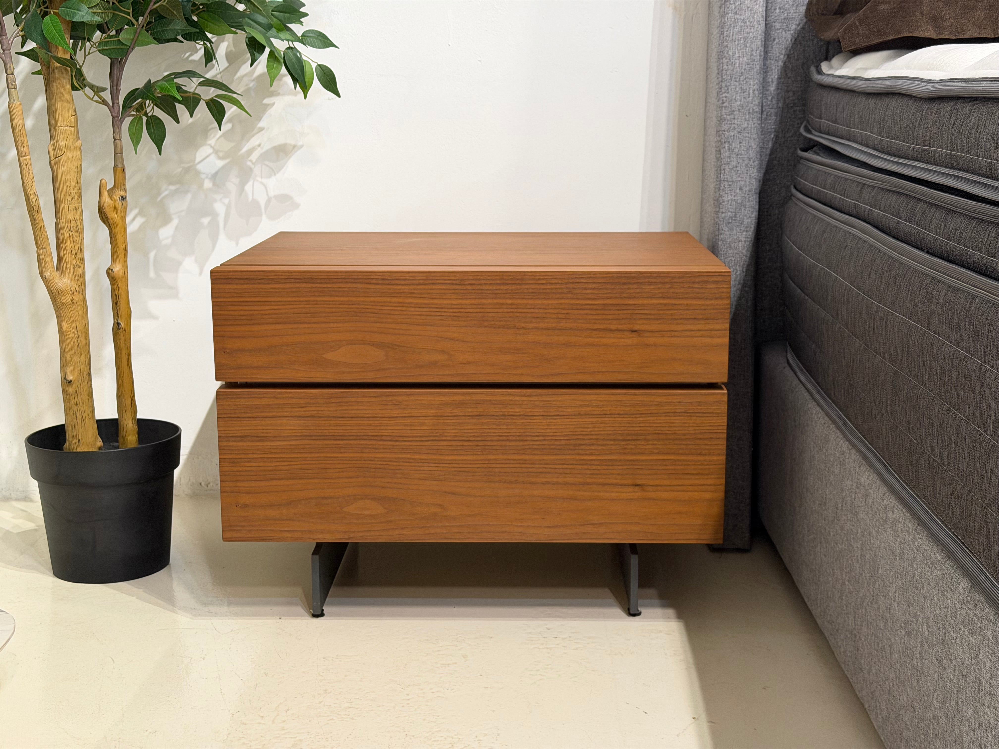 Erikson Wood Side Table, American Walnut