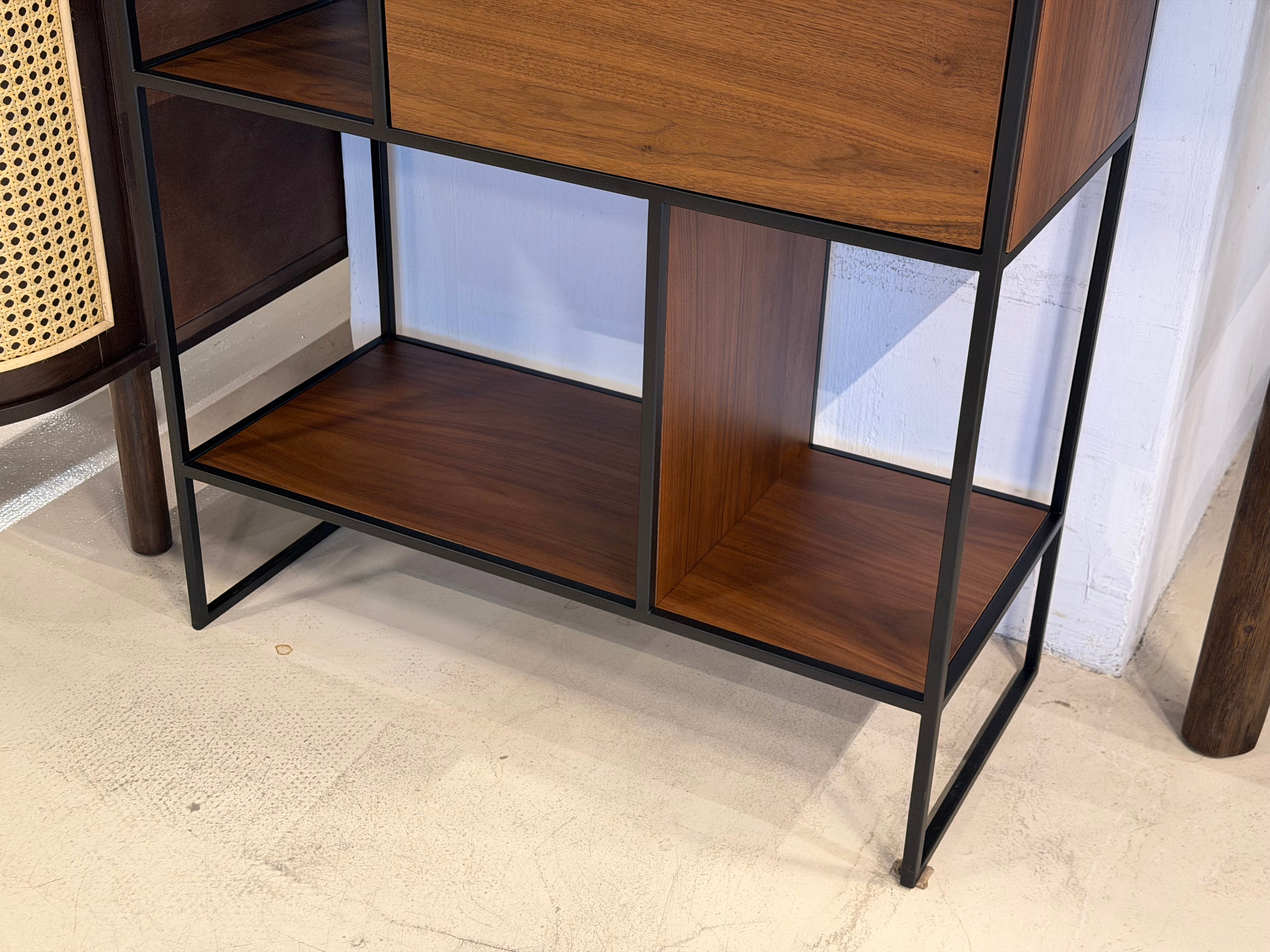 Flint Wood Shelf, Walnut