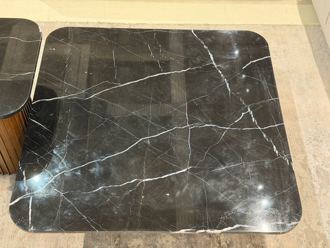 Bari Marble Coffee Table, Black