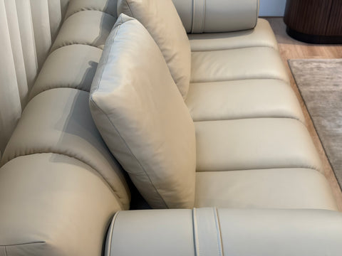 Paloma 3 Seater Leather Sofa
