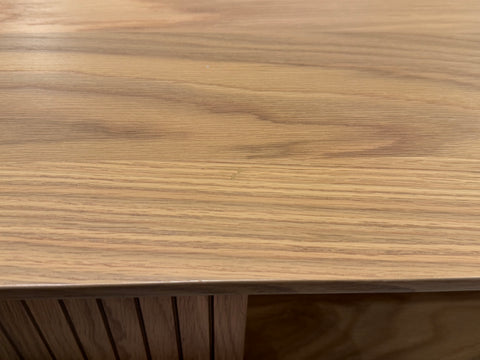 Riley Wood Coffee Table, Natural Oak (with Storage)