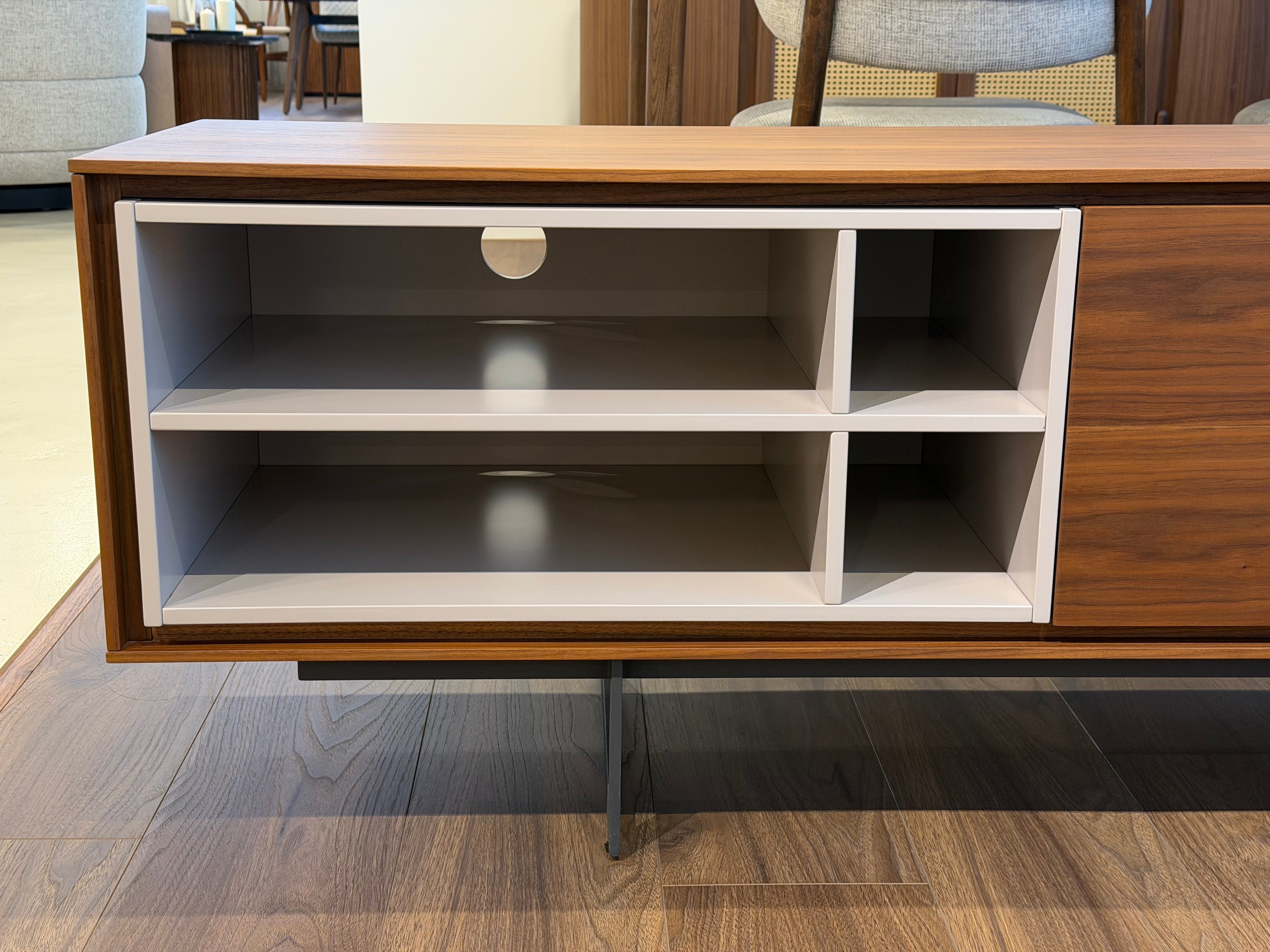 Janson Wood TV Console, American Walnut