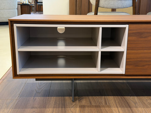 Janson Wood TV Console, American Walnut