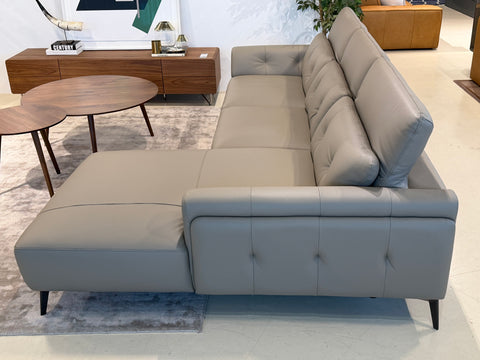 Gemma (Standard) Right Facing L-Shape Leather Sofa