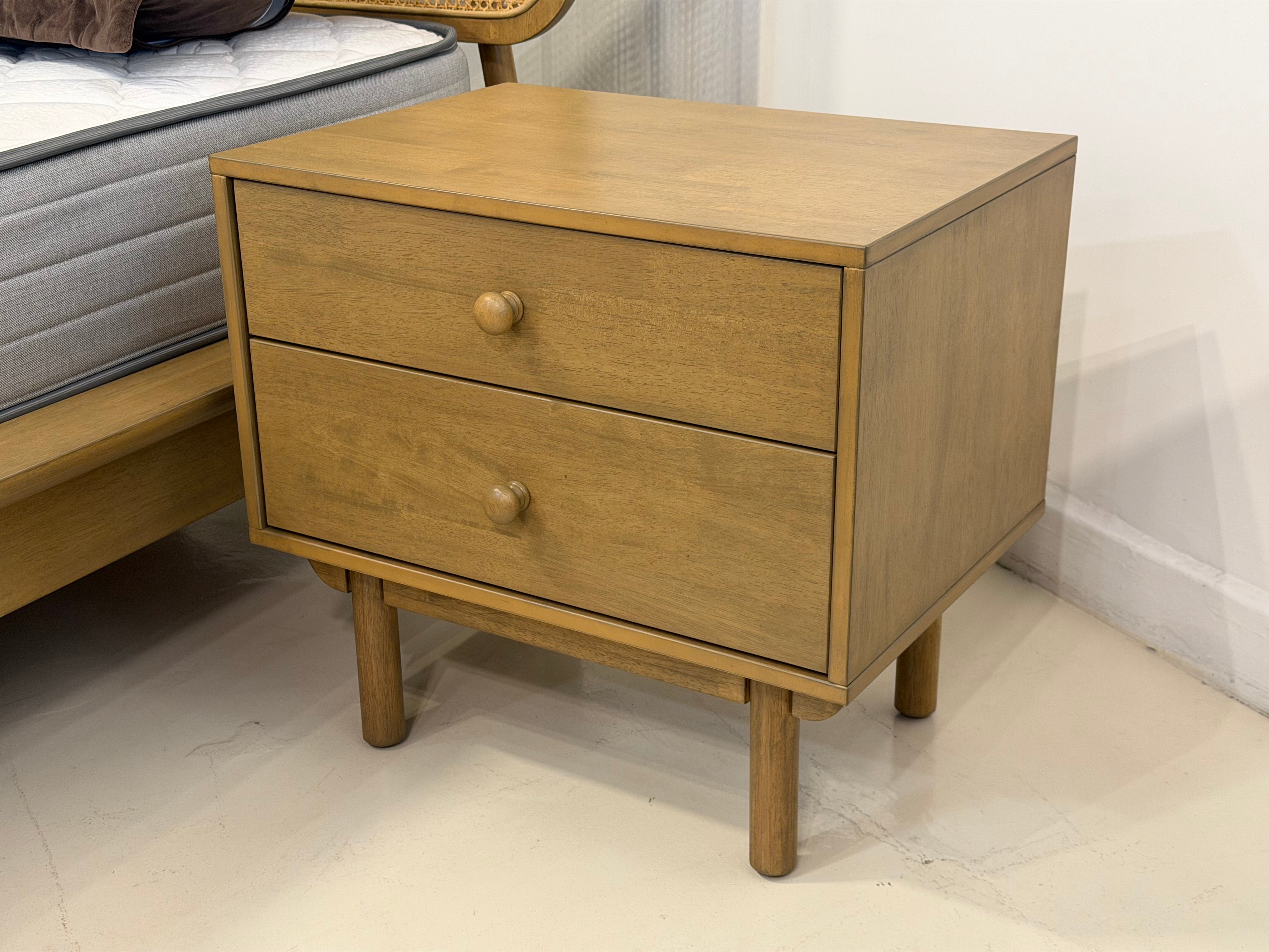 Coco Wood Bedside Table