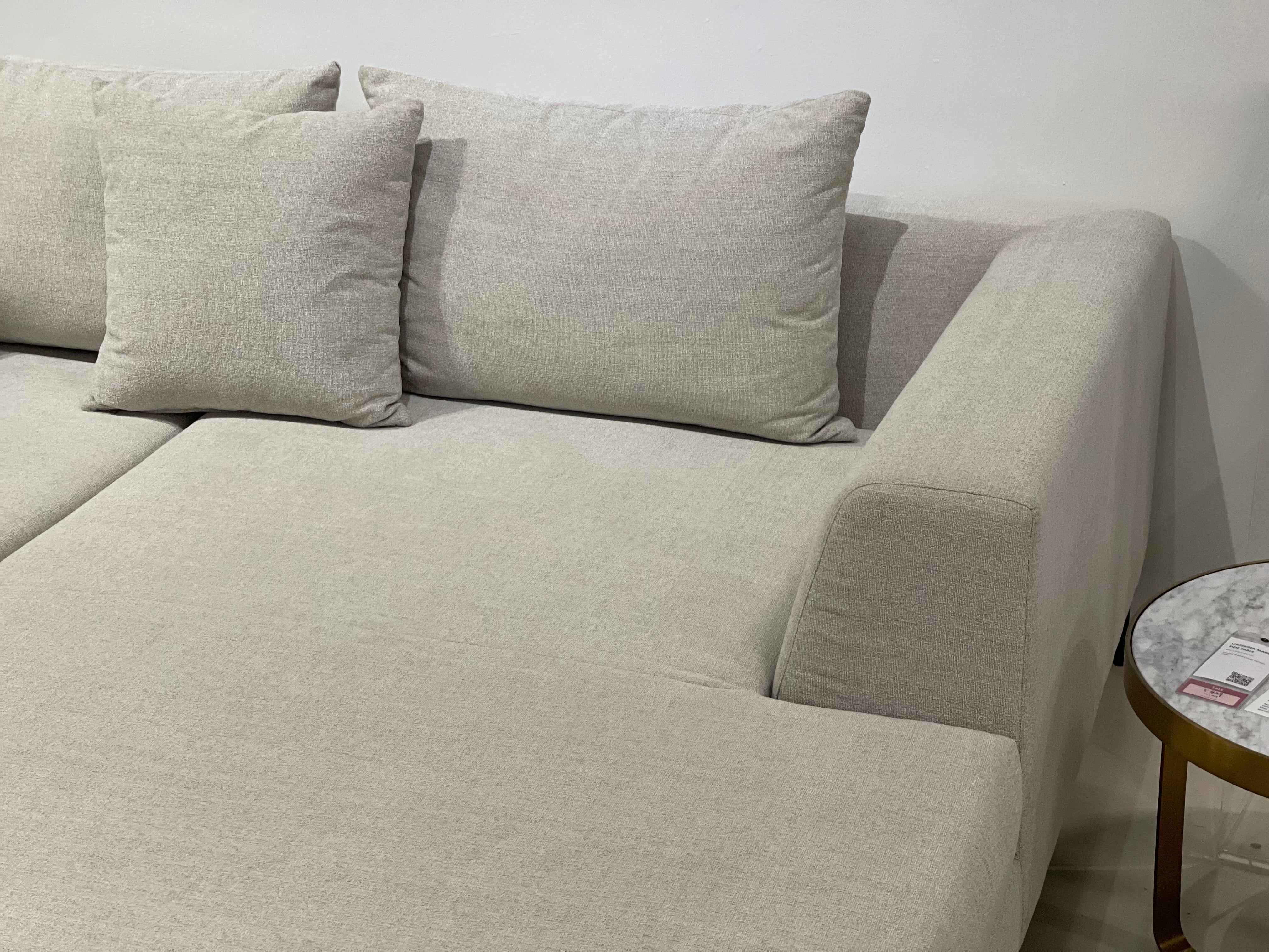 Natalia Right Facing L-Shape Sofa