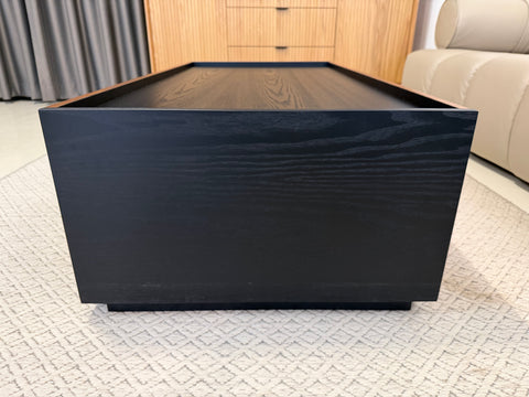 Luisa Wood Coffee Table (with Storage)