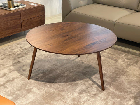 Eva Solid Wood Coffee Table, American Black Walnut