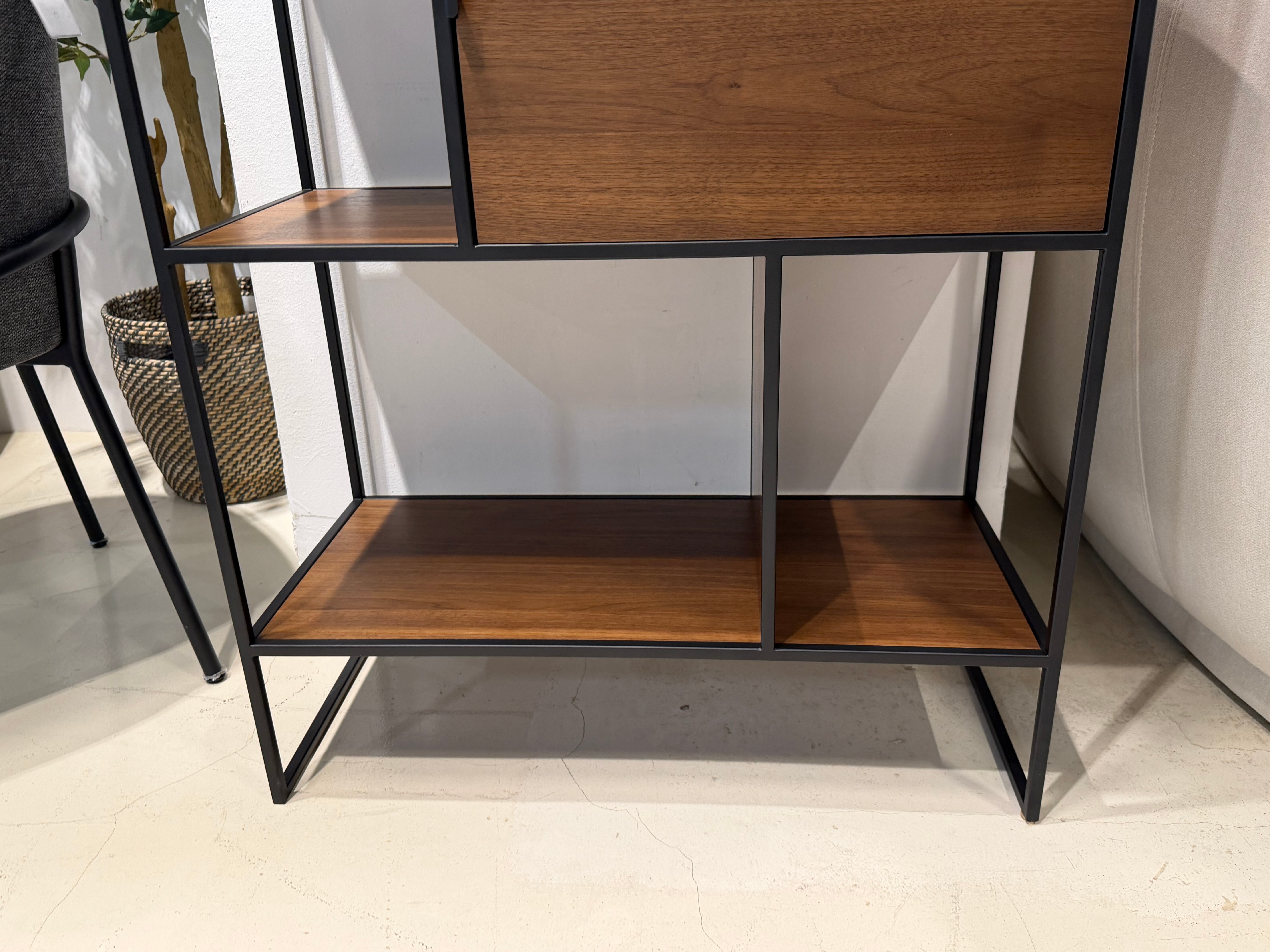 Flint Wood Shelf, Walnut